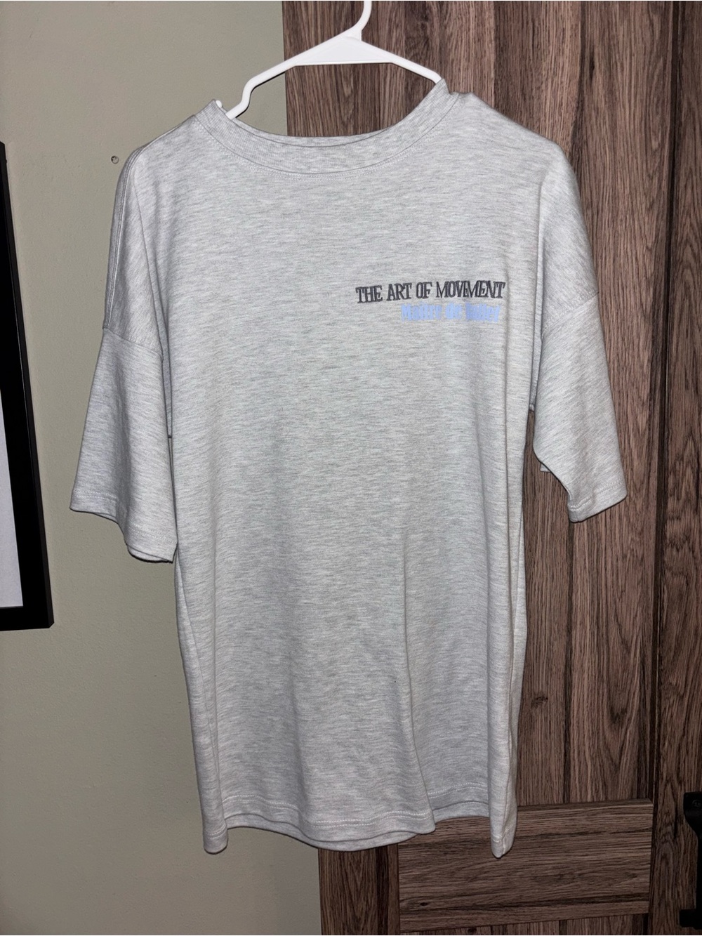 next Light Gray 'The Art of Movement' Men's Short Sleeve Tee